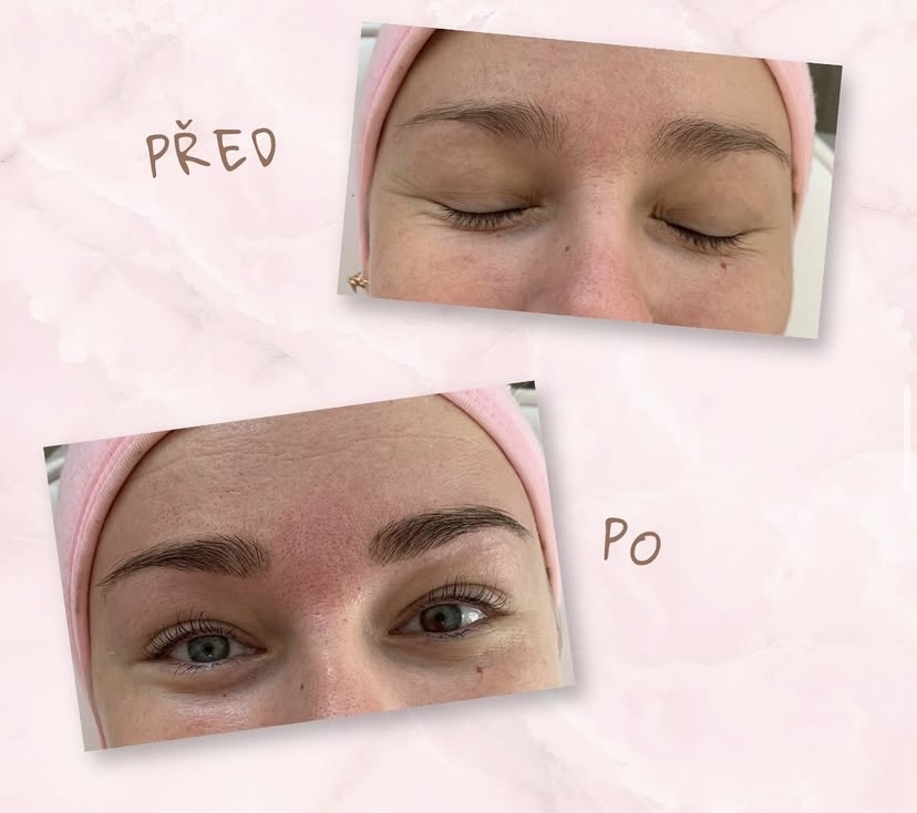 Lashlifting řas 4